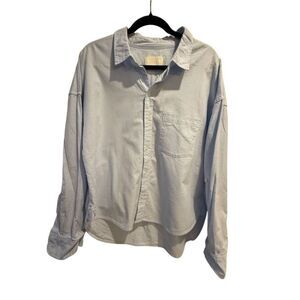 Citizens of Humanity woman’s Gray Button-Up Shirt Size M Casual